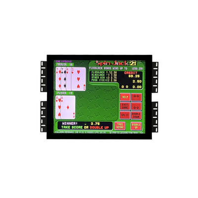 19 इंच उच्च 4:3 परिभाषा प्रबलित ग्लास आईआर गेमिंग टच मॉनिटर के लिए Pog/Wms