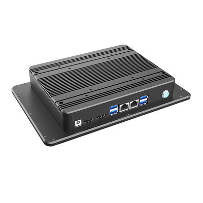 10.1इंच 1920*1200 ऑल इन वन इंडस्ट्रियल टच स्क्रीन विंडो और लिनक्स के लिए ब्लैक पीसी