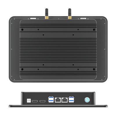 10.1इंच 1920*1200 ऑल इन वन इंडस्ट्रियल टच स्क्रीन विंडो और लिनक्स के लिए ब्लैक पीसी