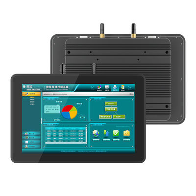 10.1इंच 1920*1200 ऑल इन वन इंडस्ट्रियल टच स्क्रीन विंडो और लिनक्स के लिए ब्लैक पीसी