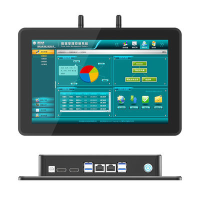 10.1इंच 1920*1200 ऑल इन वन इंडस्ट्रियल टच स्क्रीन विंडो और लिनक्स के लिए ब्लैक पीसी
